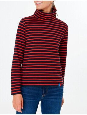 TUCKERNUCK KULE red black stripe tee sz XS